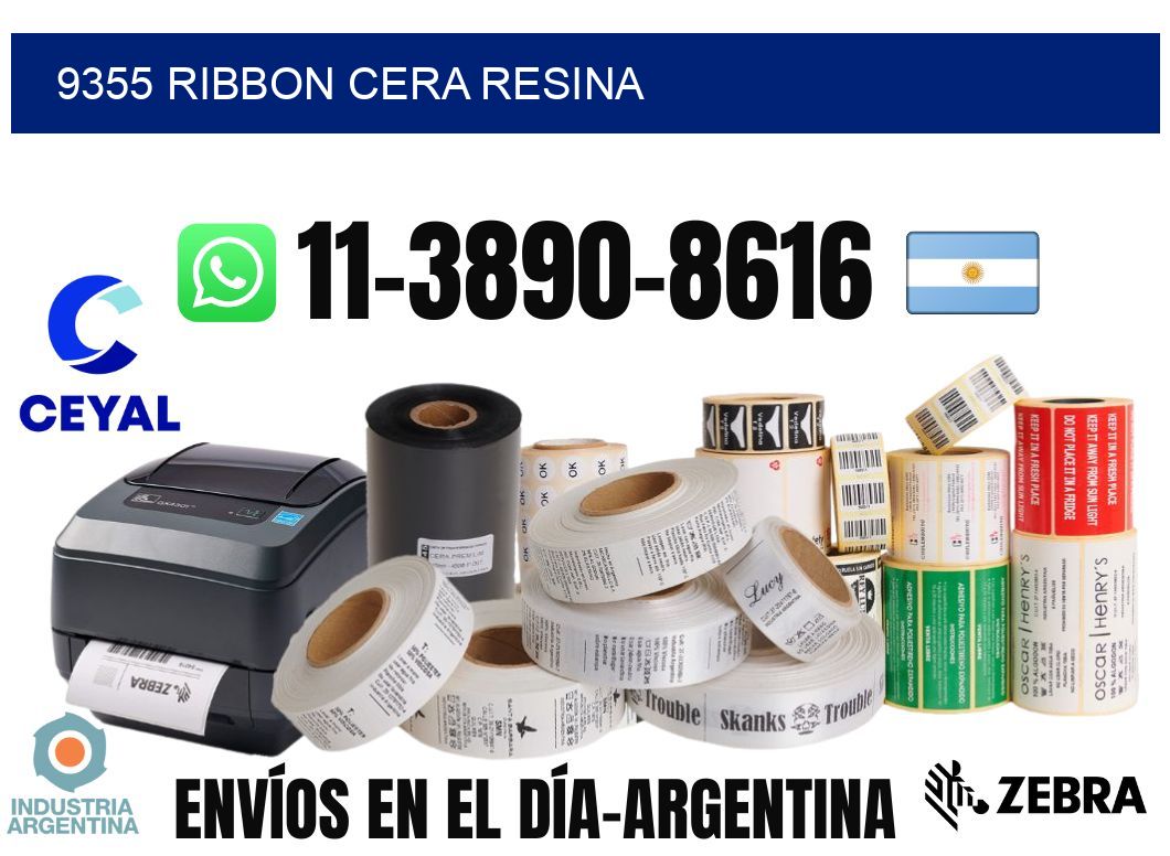9355 ribbon cera resina