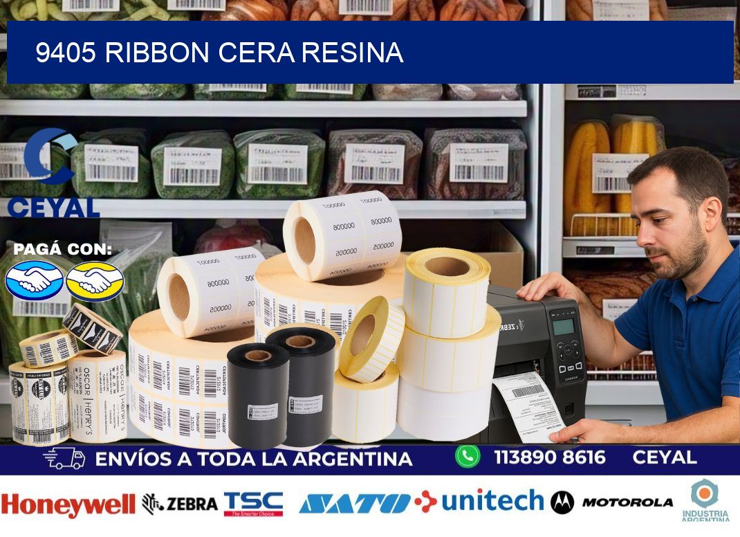 9405 ribbon cera resina