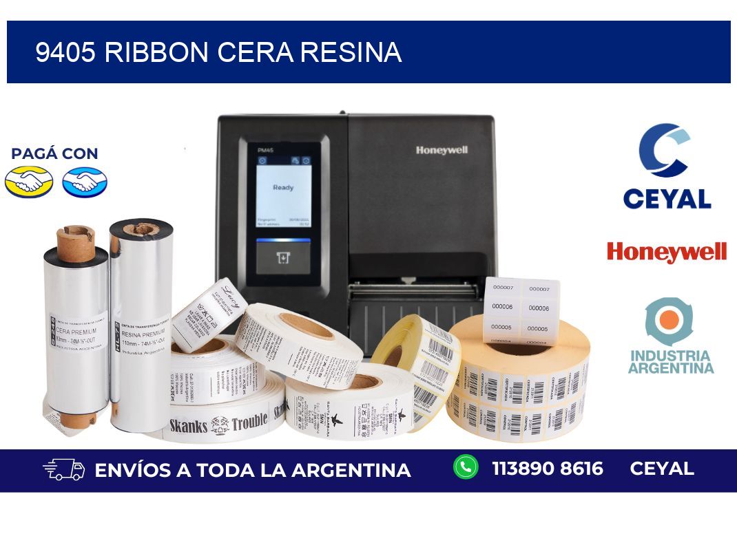 9405 ribbon cera resina