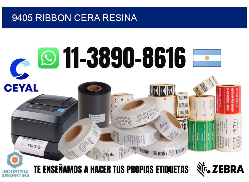 9405 ribbon cera resina