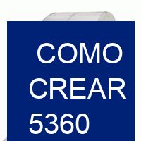 como crear 5360 mis etiquetas adhesivas?