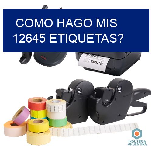 como hago mis 12645 etiquetas?