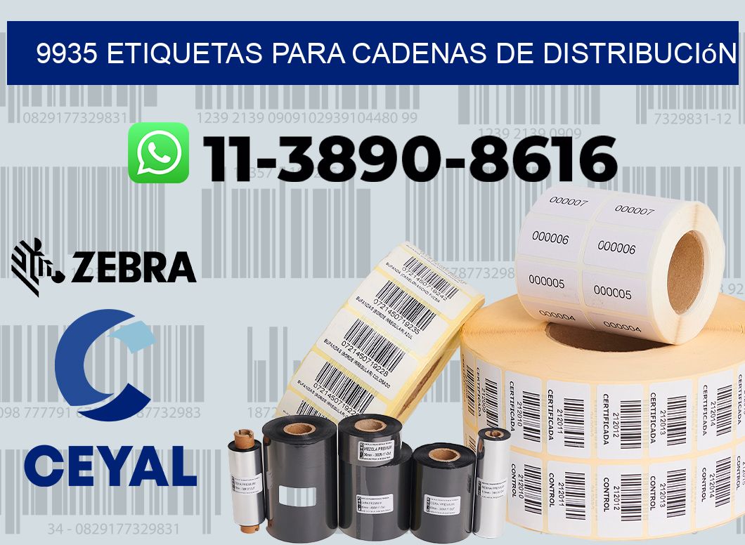 9935 Etiquetas para cadenas de distribución