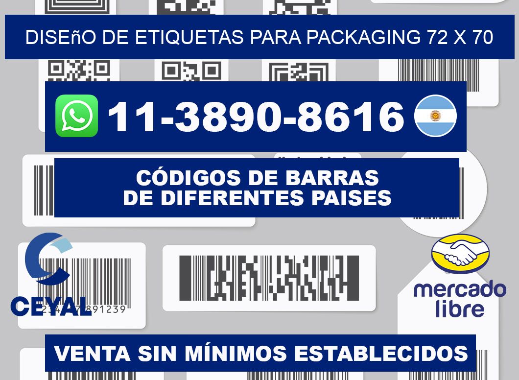 diseño de etiquetas para packaging 72 x 70