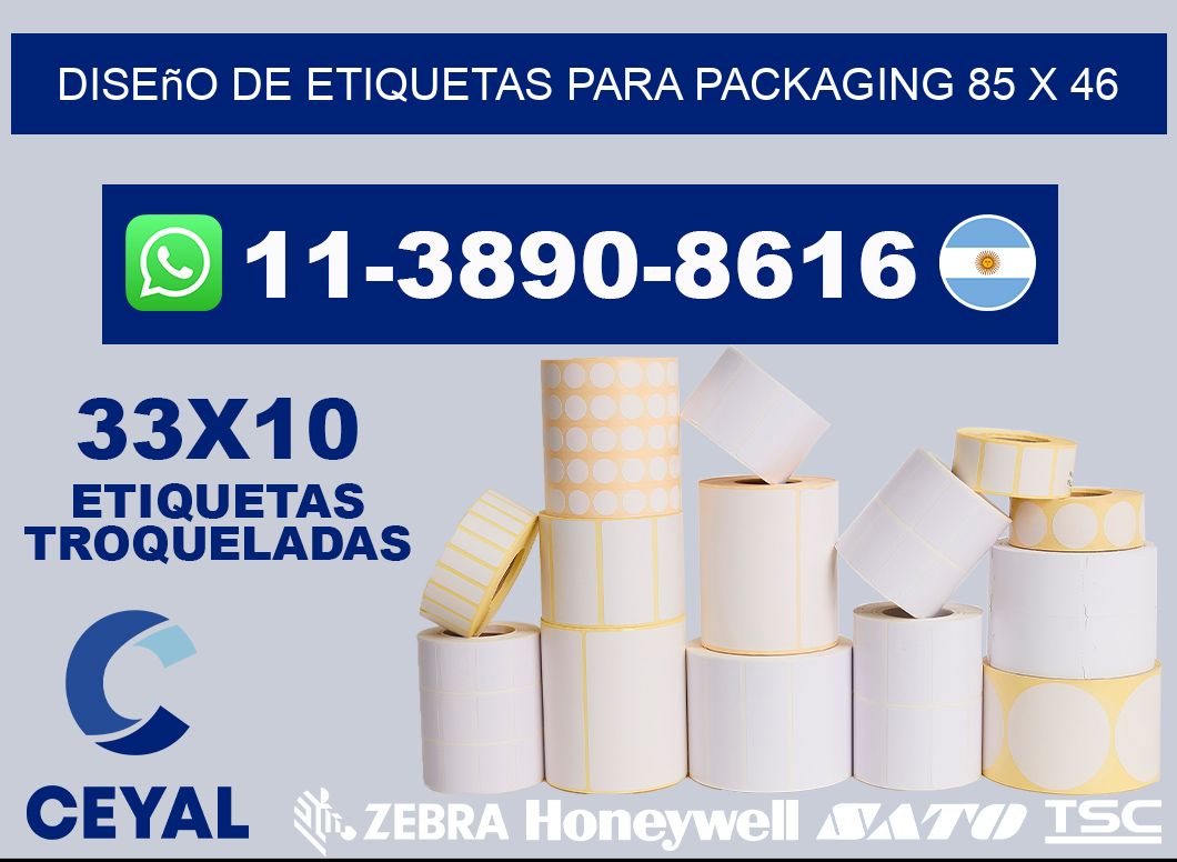 diseño de etiquetas para packaging 85 x 46