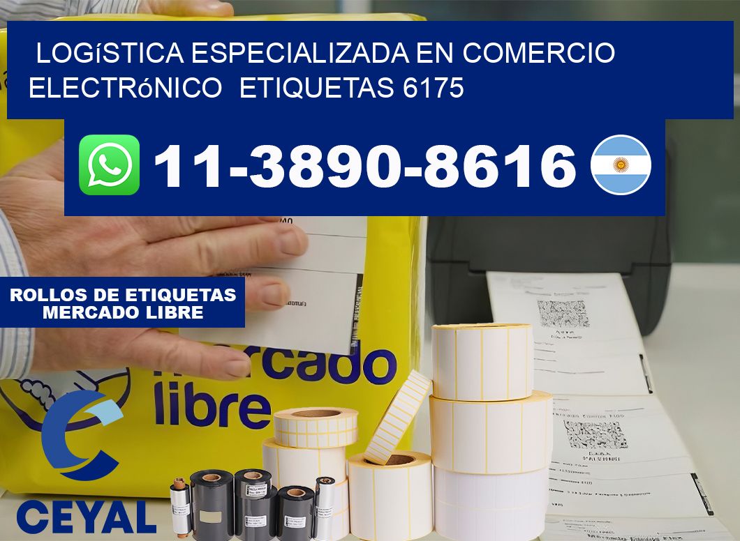 Logística especializada en comercio electrónico  etiquetas 6175