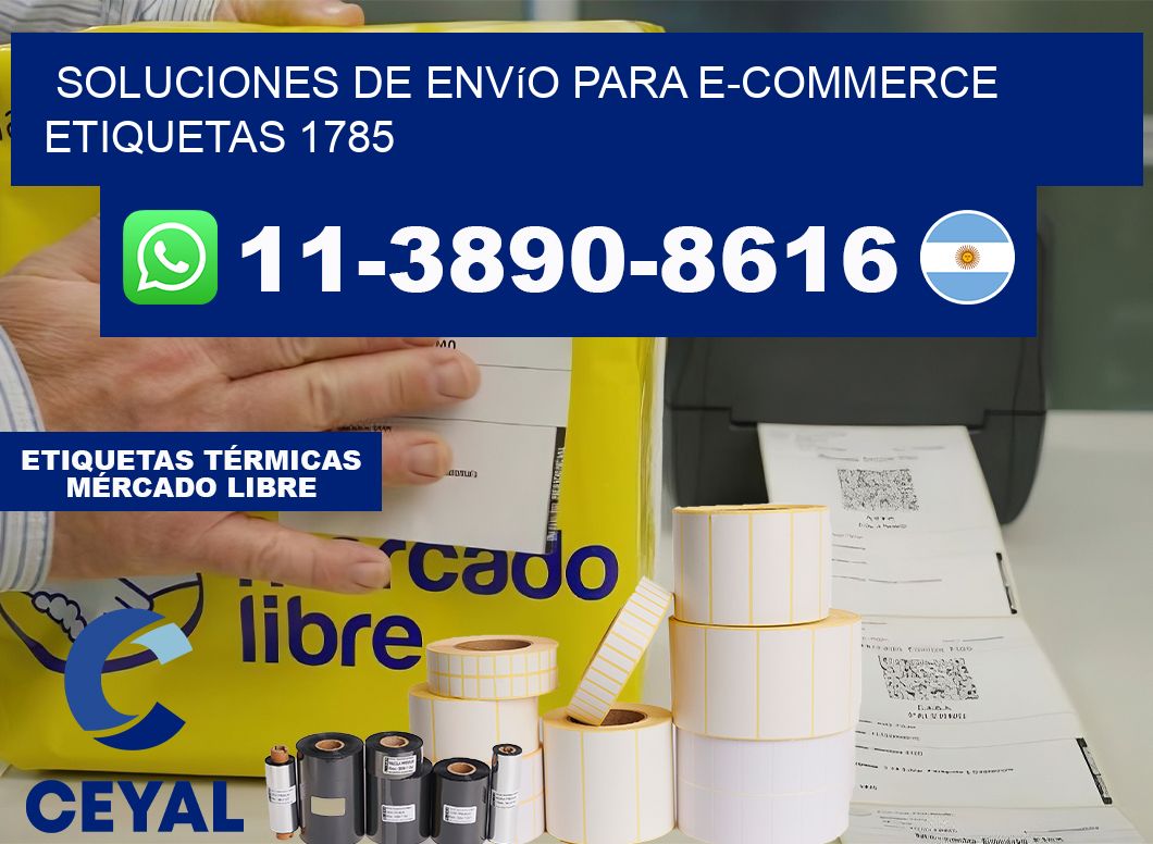 Soluciones de envío para e-commerce  etiquetas 1785