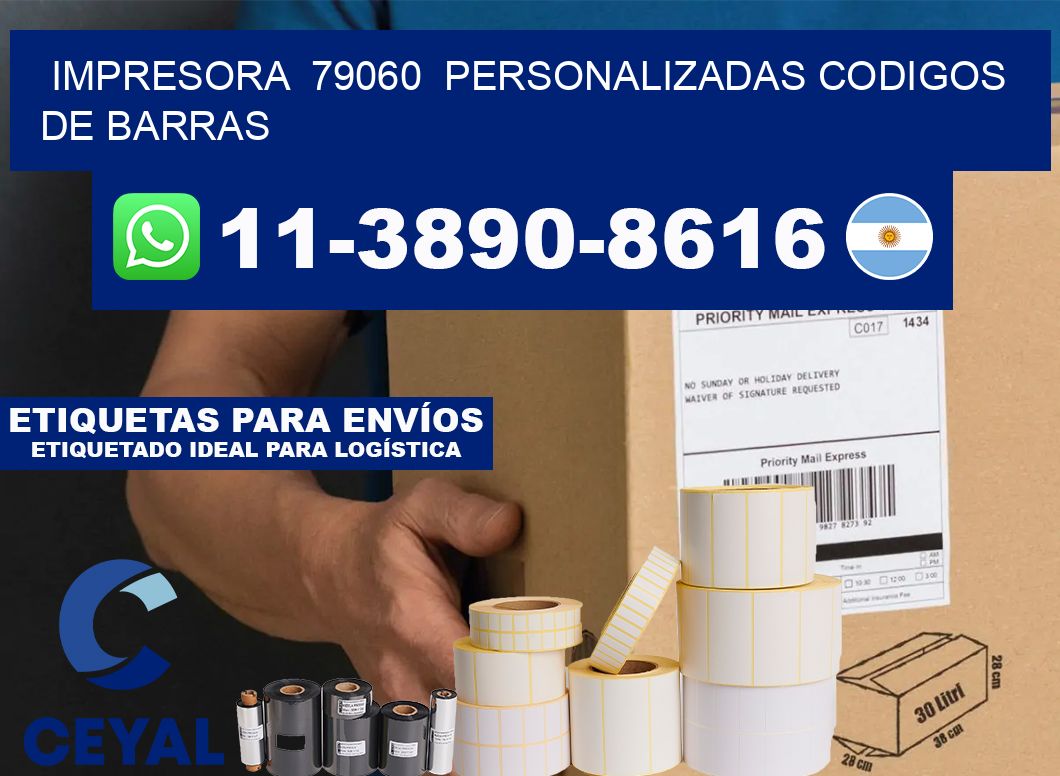 impresora 79060 personalizadas codigos de barras