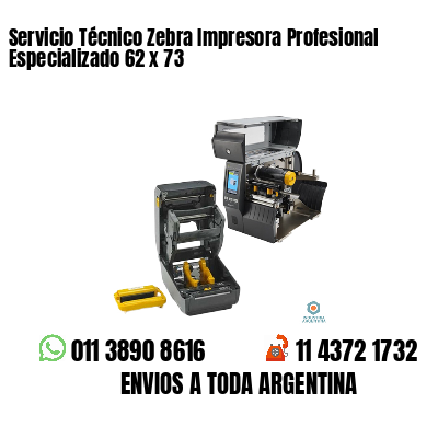 Servicio Técnico Zebra Impresora Profesional Especializado 62 x 73