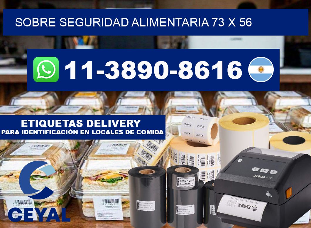Sobre seguridad alimentaria 73 x 56
