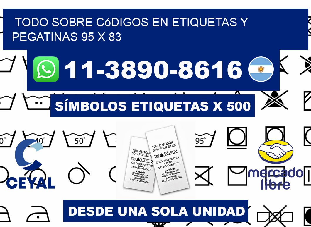 Todo sobre códigos en etiquetas y pegatinas 95 x 83