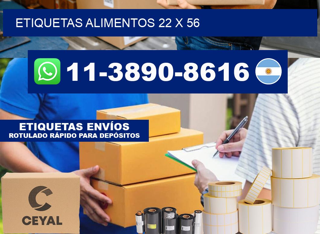 etiquetas alimentos 22 x 56