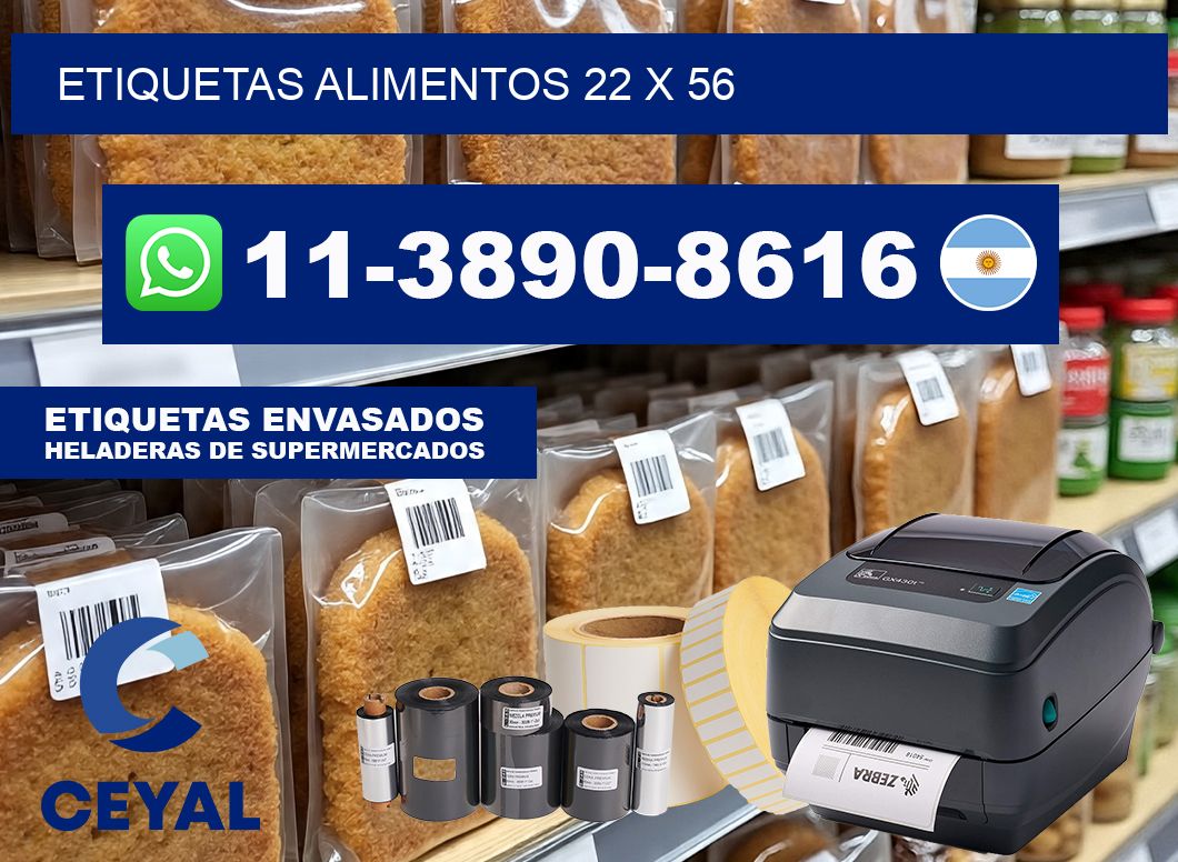 etiquetas alimentos 22 x 56