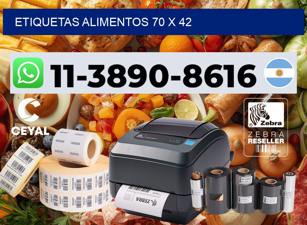 etiquetas alimentos 70 x 42