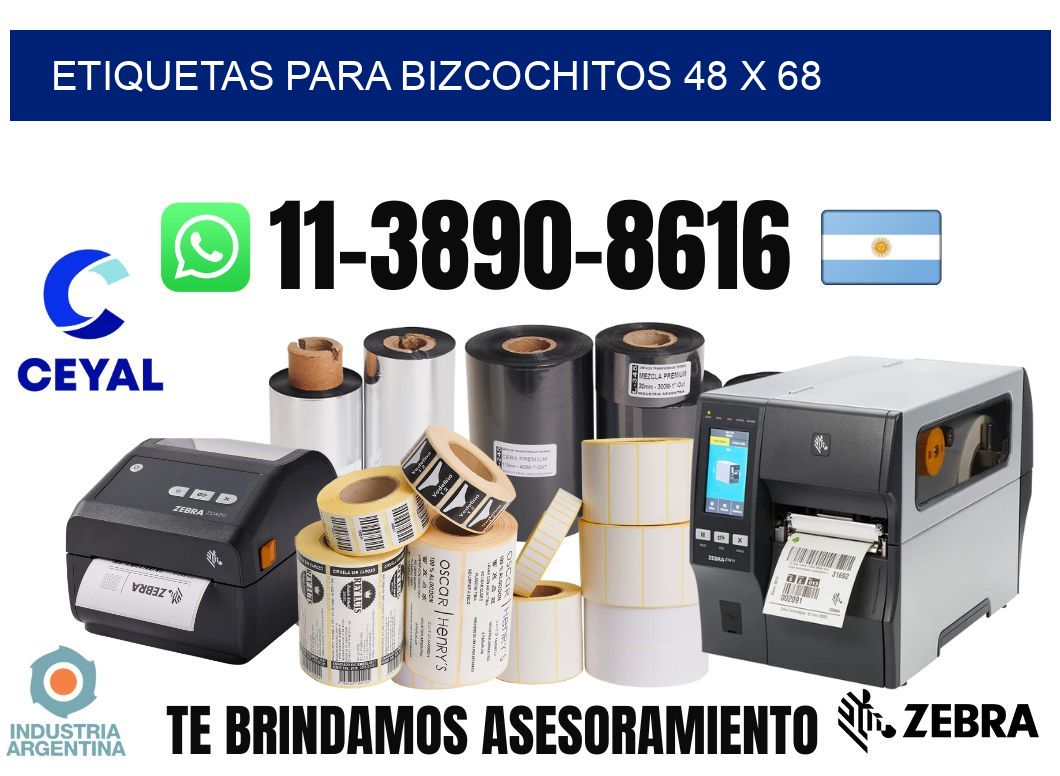 etiquetas para Bizcochitos 48 x 68