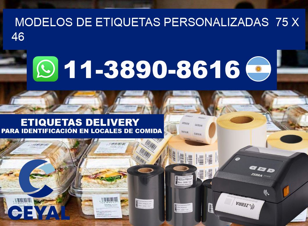 modelos de etiquetas personalizadas 75 x 46