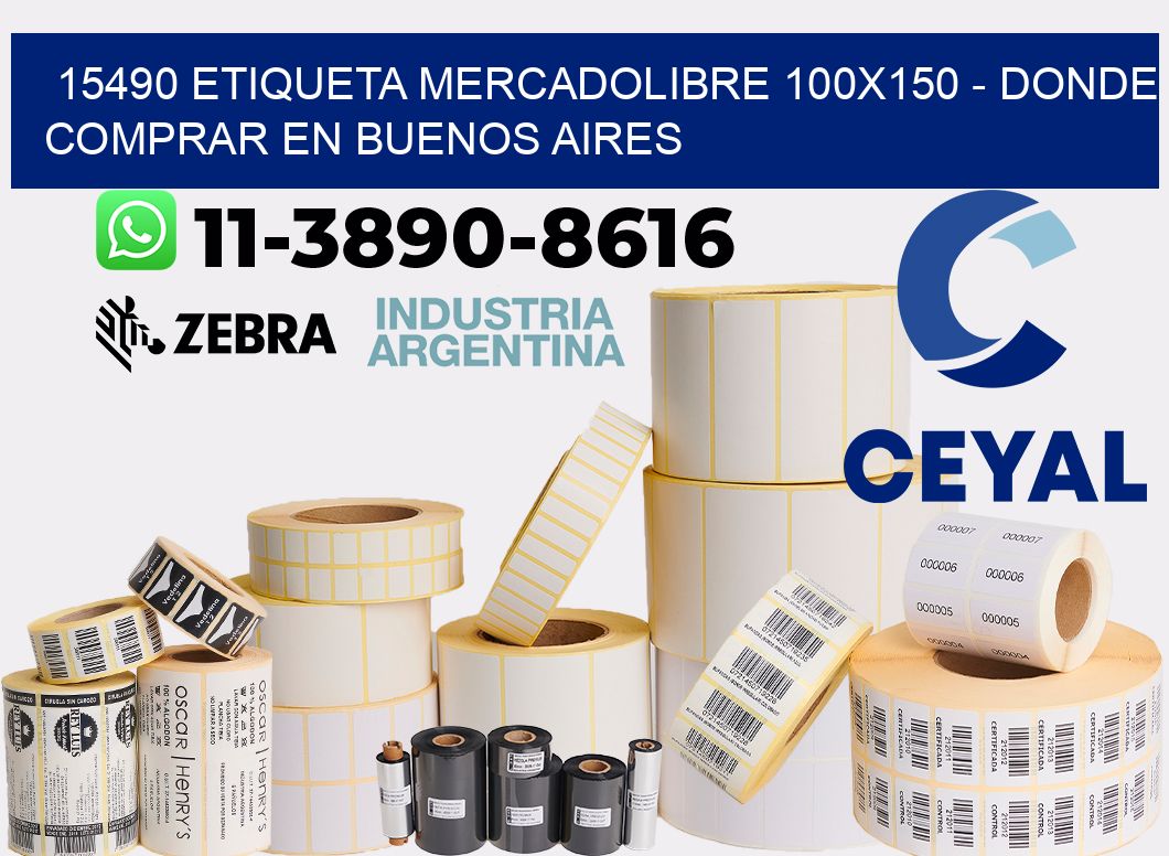15490 etiqueta MercadoLibre 100x150 - Donde Comprar en Buenos Aires