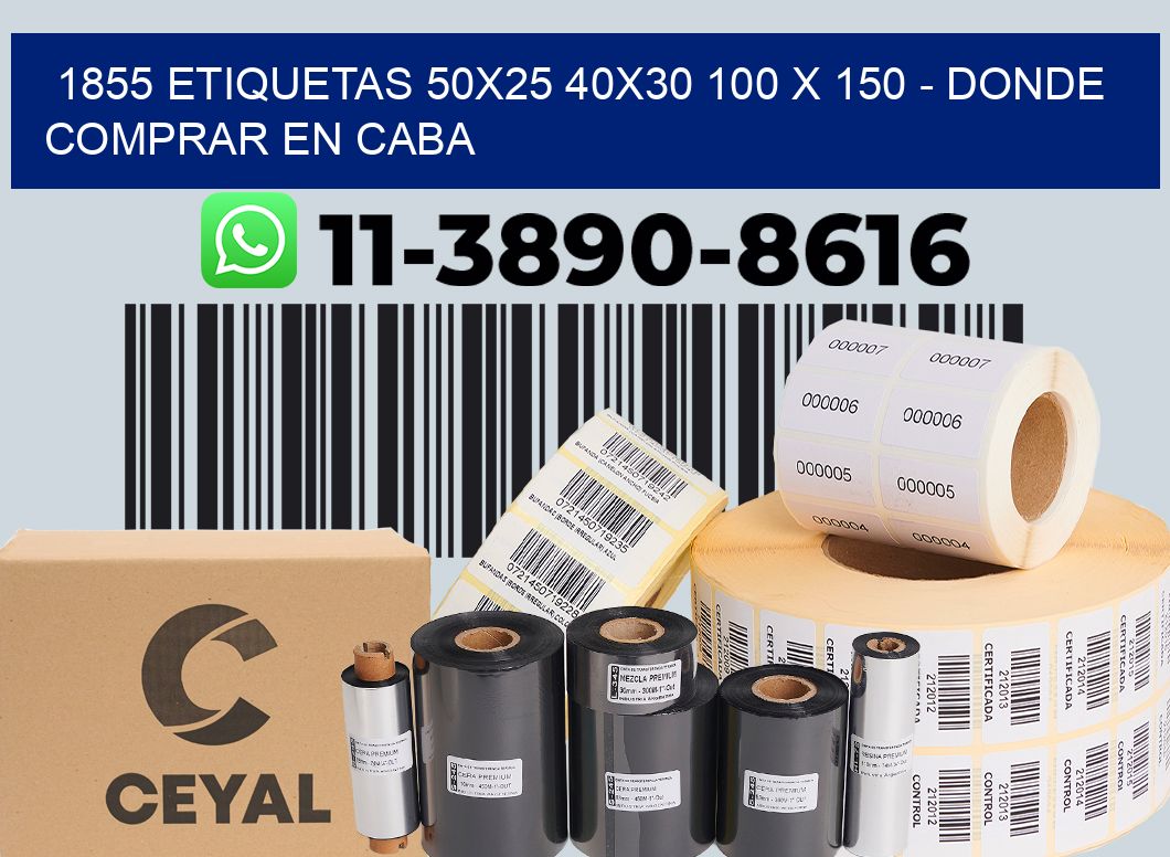1855 etiquetas 50x25 40x30 100 x 150 - Donde Comprar en Caba