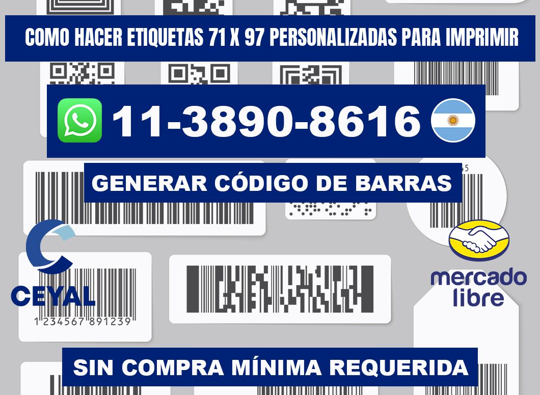 como hacer etiquetas 71 x 97 personalizadas para imprimir