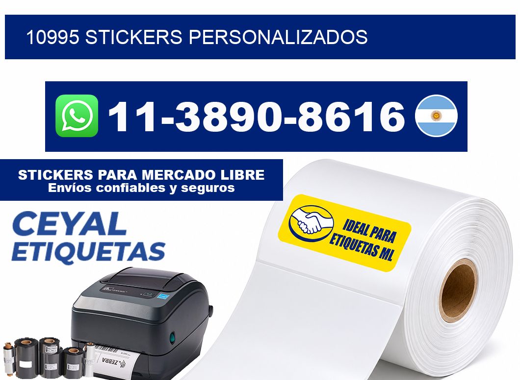 10995 stickers personalizados