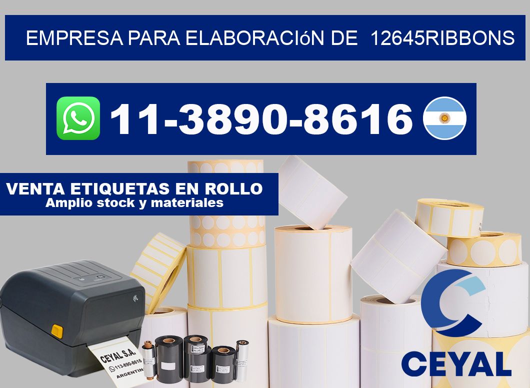 empresa para elaboración de  12645ribbons