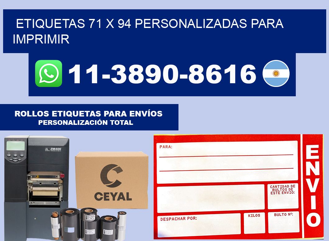 etiquetas 71 x 94 personalizadas para imprimir