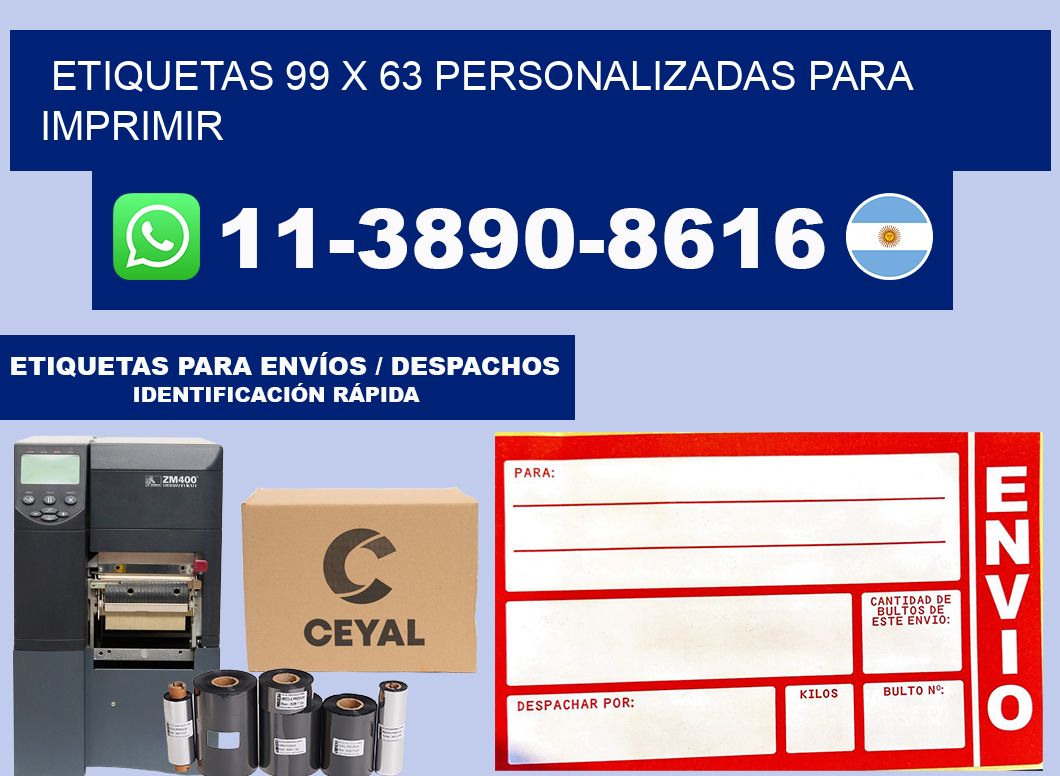 etiquetas 99 x 63 personalizadas para imprimir
