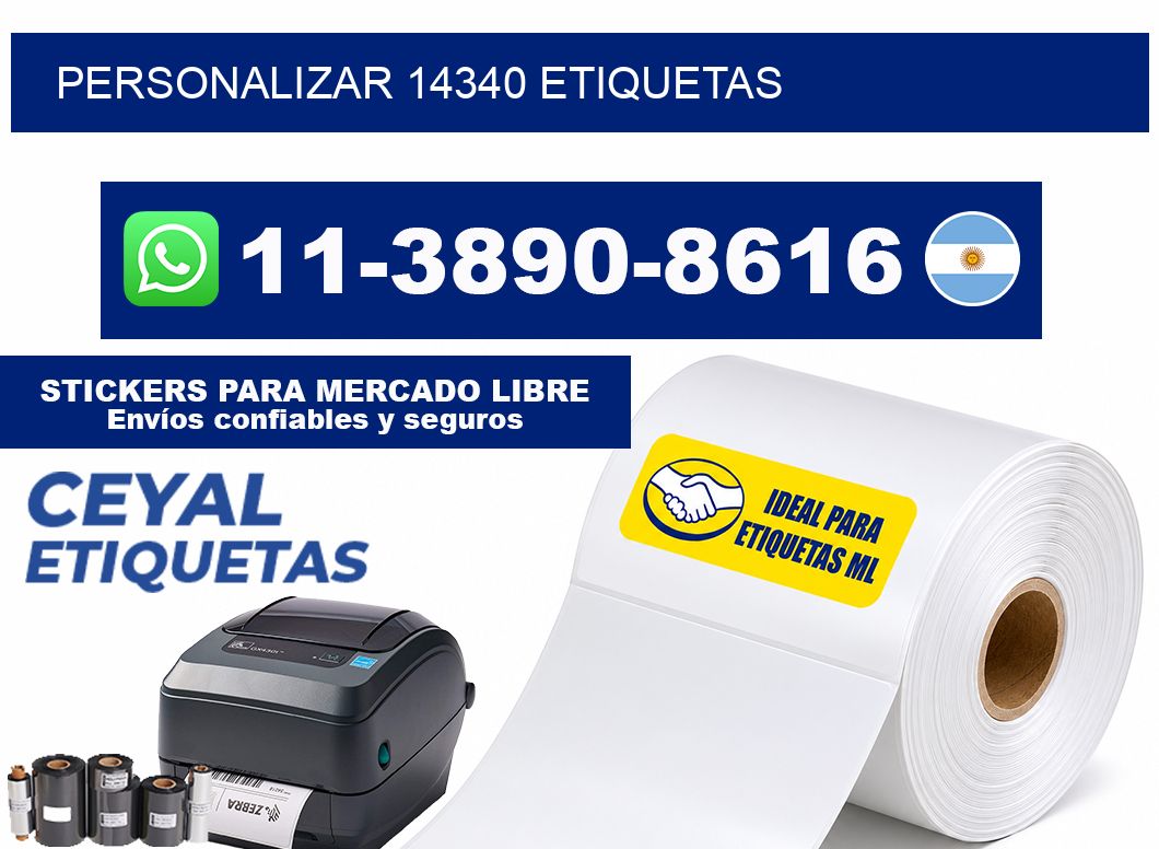 personalizar 14340 etiquetas