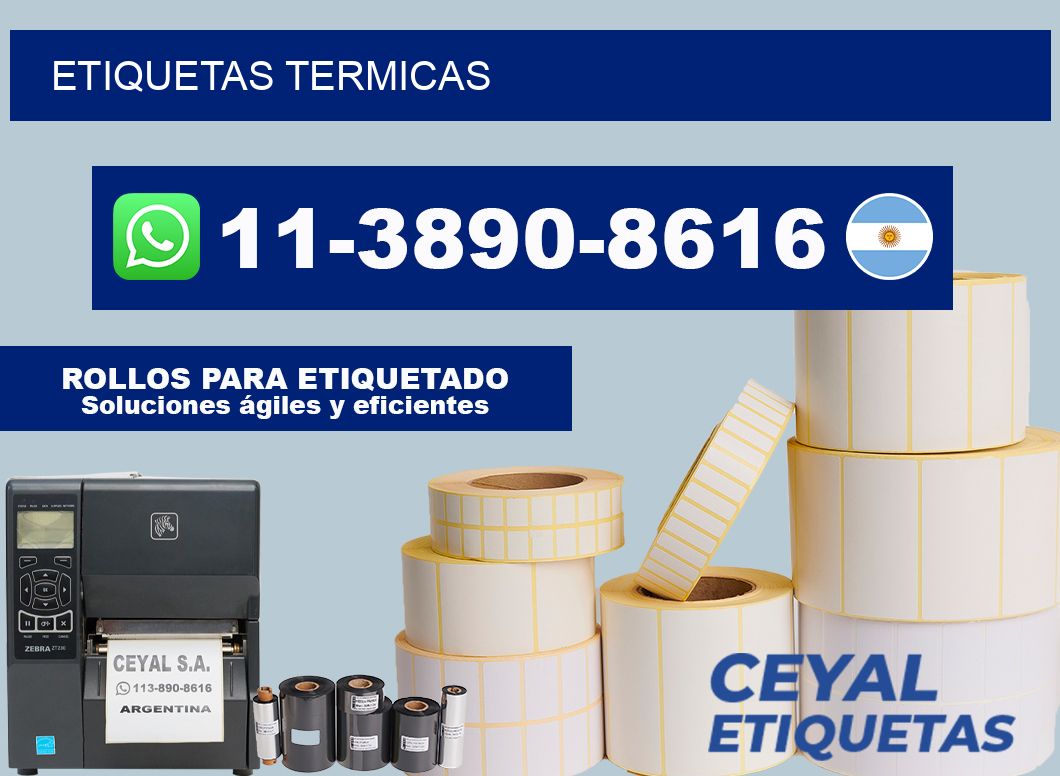 ETIQUETAS Termicas