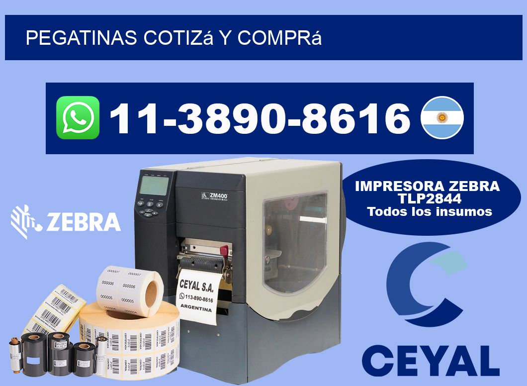 PEGATINAS Cotizá y comprá
