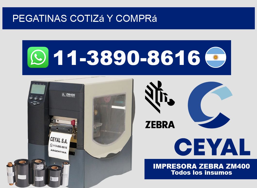 PEGATINAS Cotizá y comprá