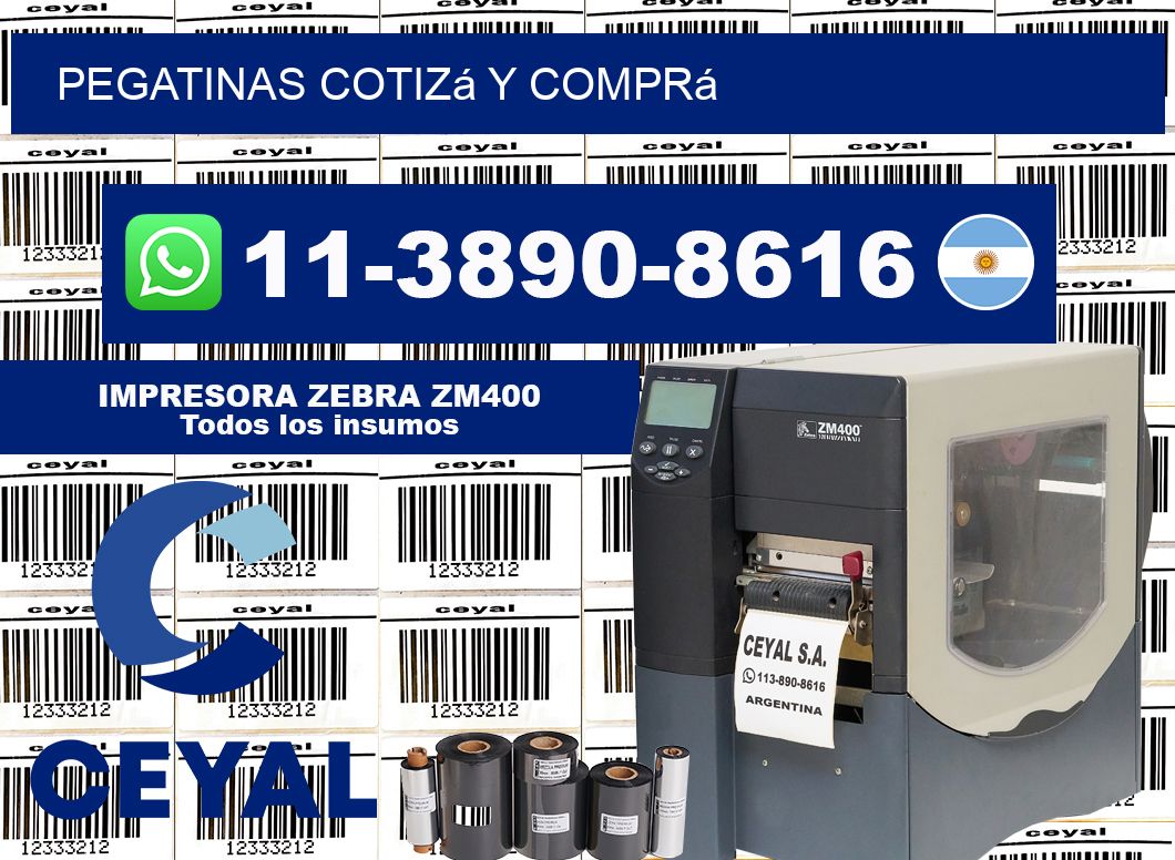 PEGATINAS Cotizá y comprá