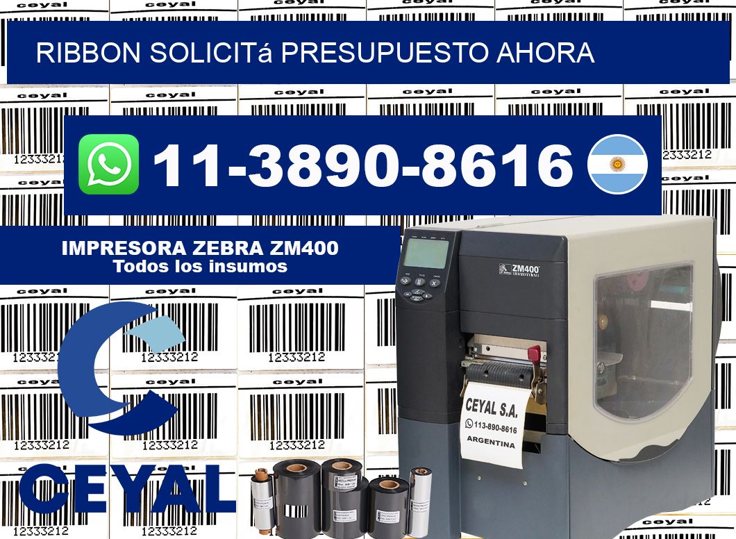ribbon Solicitá presupuesto ahora