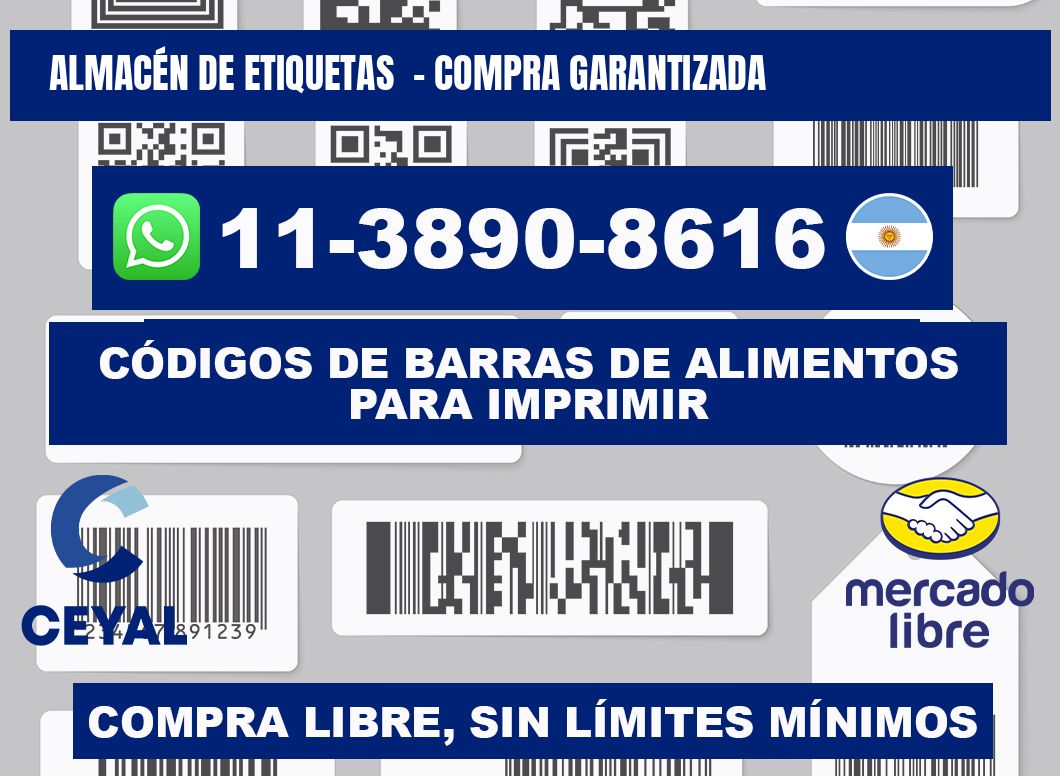 ALMACÉN DE ETIQUETAS  - Compra garantizada