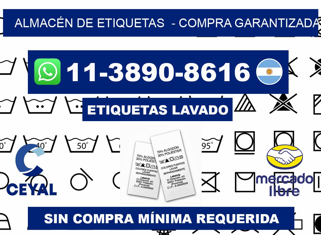 ALMACÉN DE ETIQUETAS  - Compra garantizada