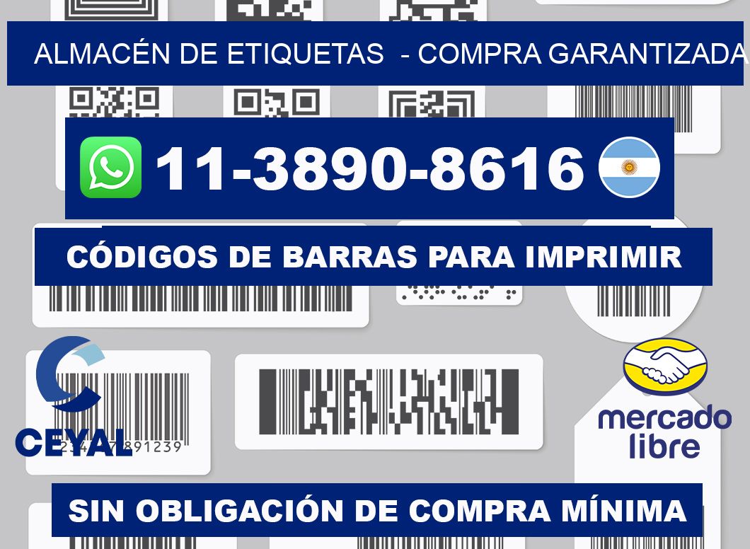 ALMACÉN DE ETIQUETAS  - Compra garantizada