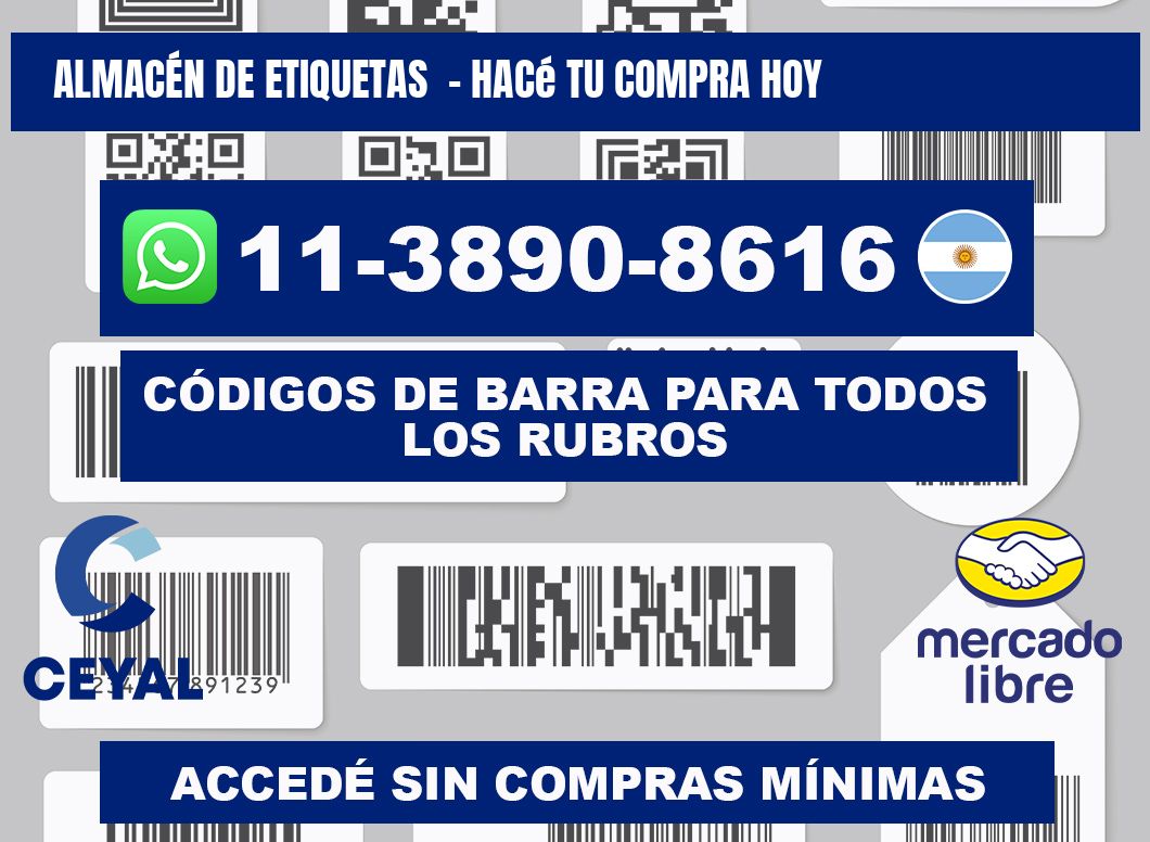 ALMACÉN DE ETIQUETAS  - Hacé tu compra hoy