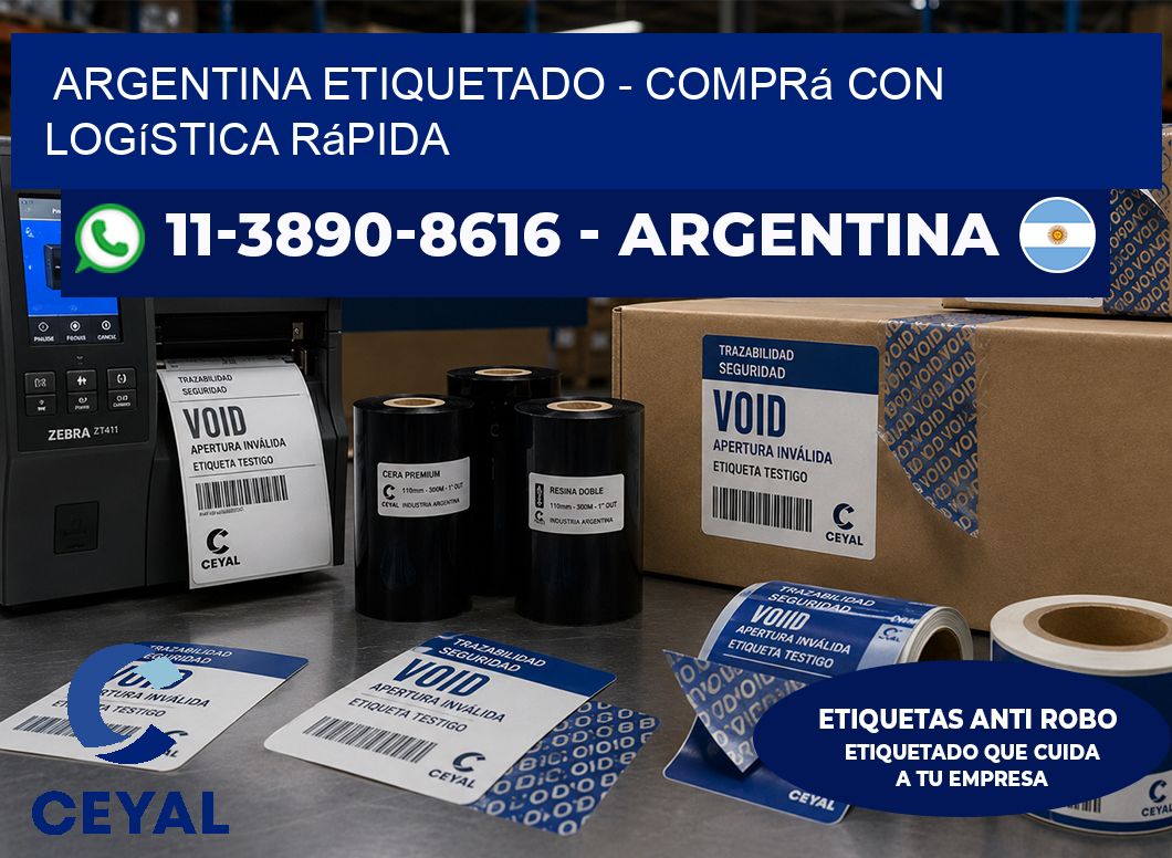 ARGENTINA ETIQUETADO - Comprá con logística rápida