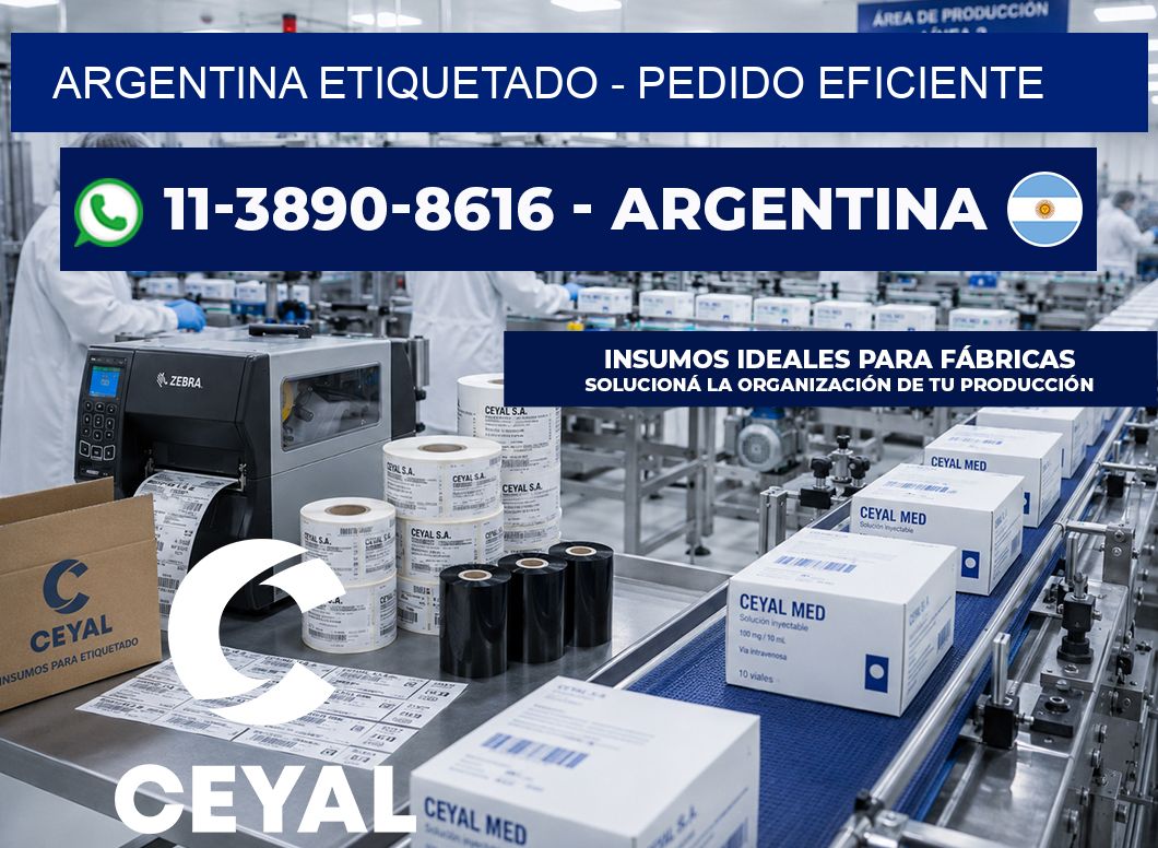 ARGENTINA ETIQUETADO - Pedido eficiente
