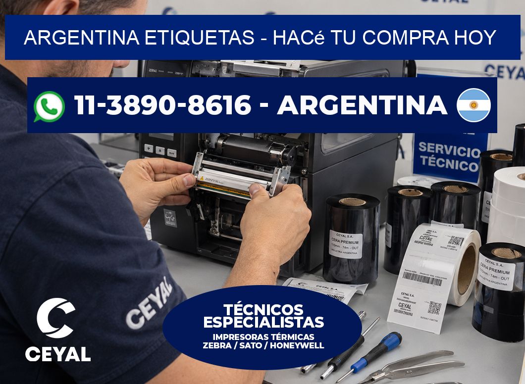ARGENTINA ETIQUETAS - Hacé tu compra hoy