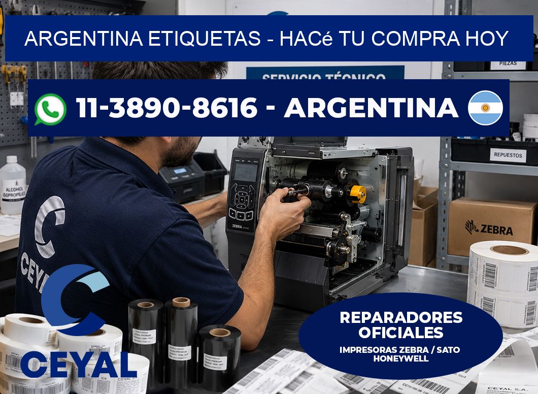 ARGENTINA ETIQUETAS - Hacé tu compra hoy