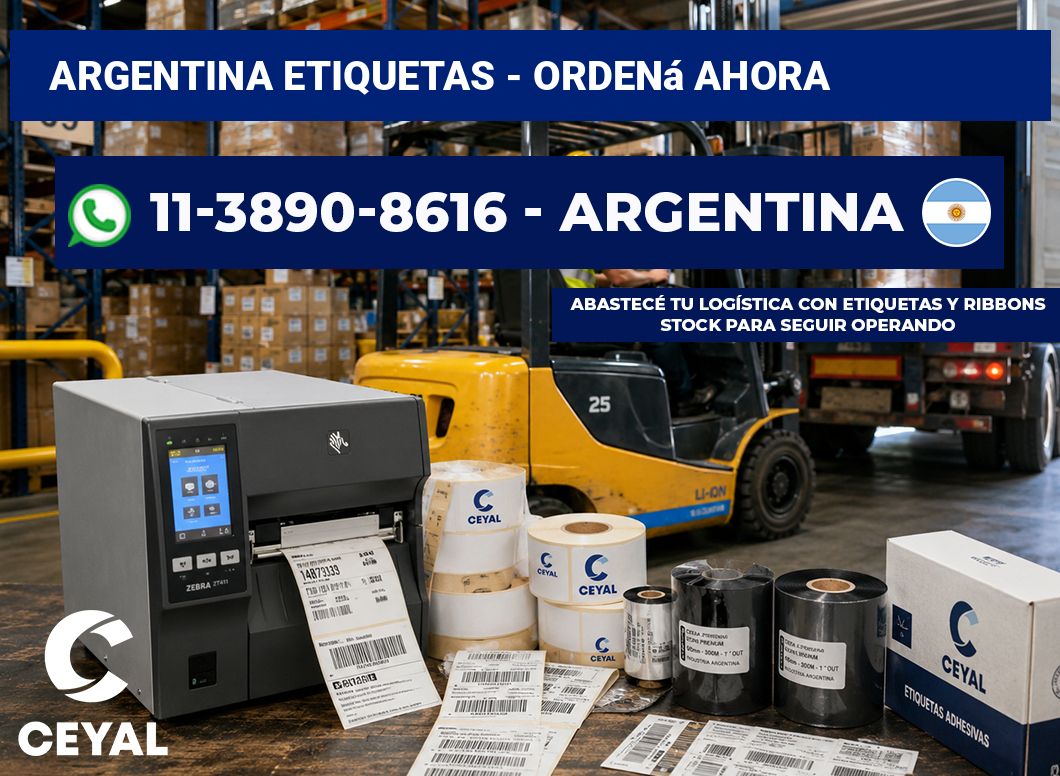 ARGENTINA ETIQUETAS - Ordená ahora