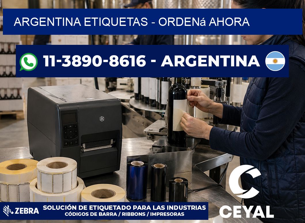 ARGENTINA ETIQUETAS - Ordená ahora