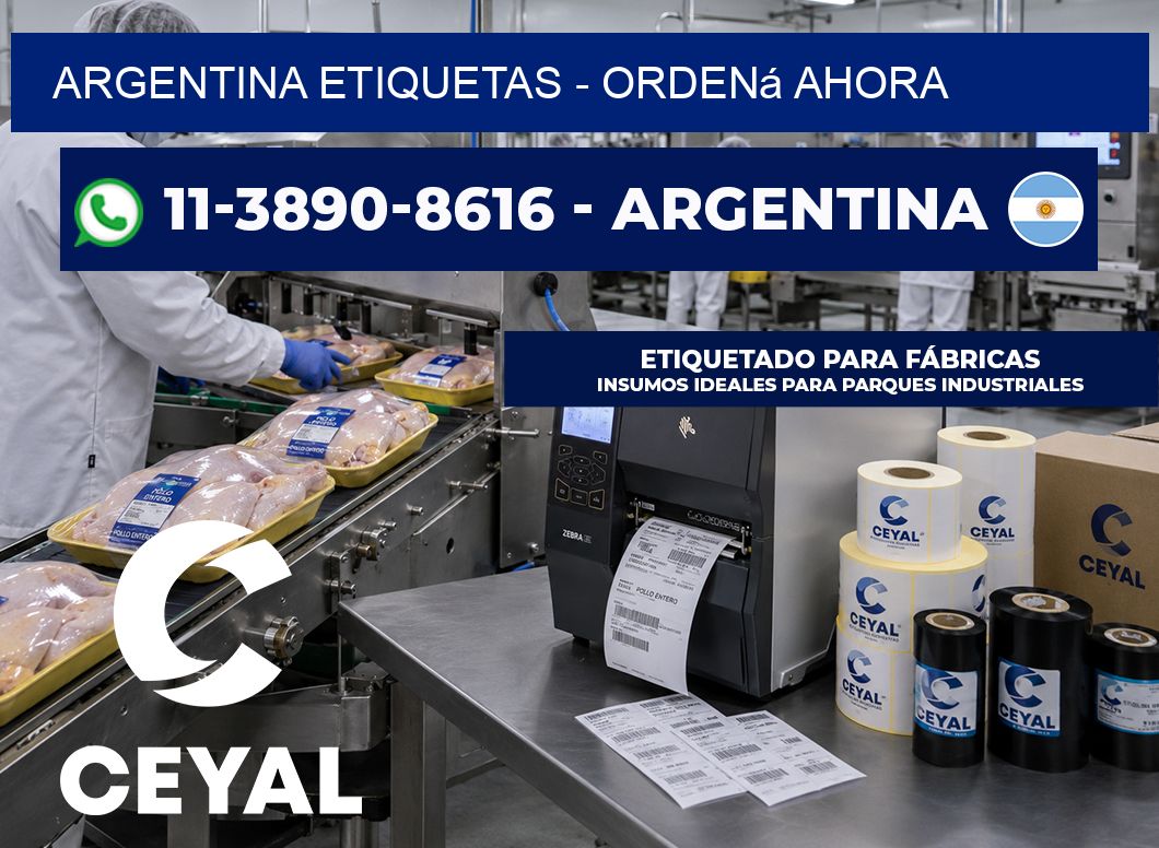 ARGENTINA ETIQUETAS – Ordená ahora