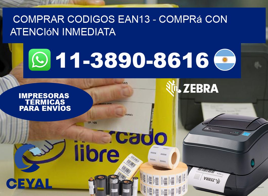 COMPRAR CODIGOS EAN13 - Comprá con atención inmediata