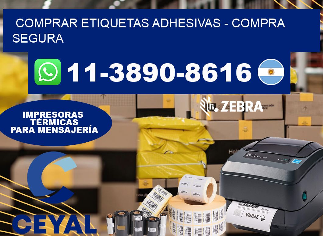COMPRAR ETIQUETAS ADHESIVAS - Compra segura