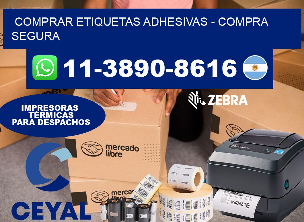 COMPRAR ETIQUETAS ADHESIVAS - Compra segura