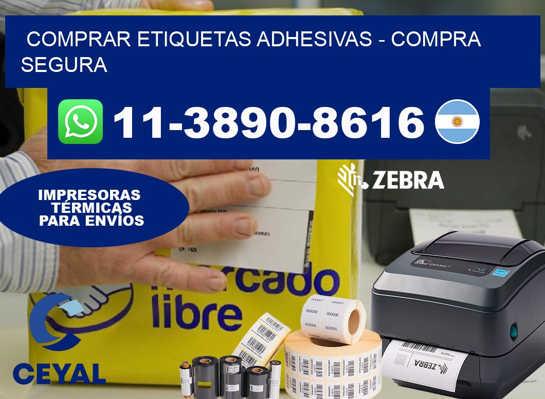 COMPRAR ETIQUETAS ADHESIVAS - Compra segura