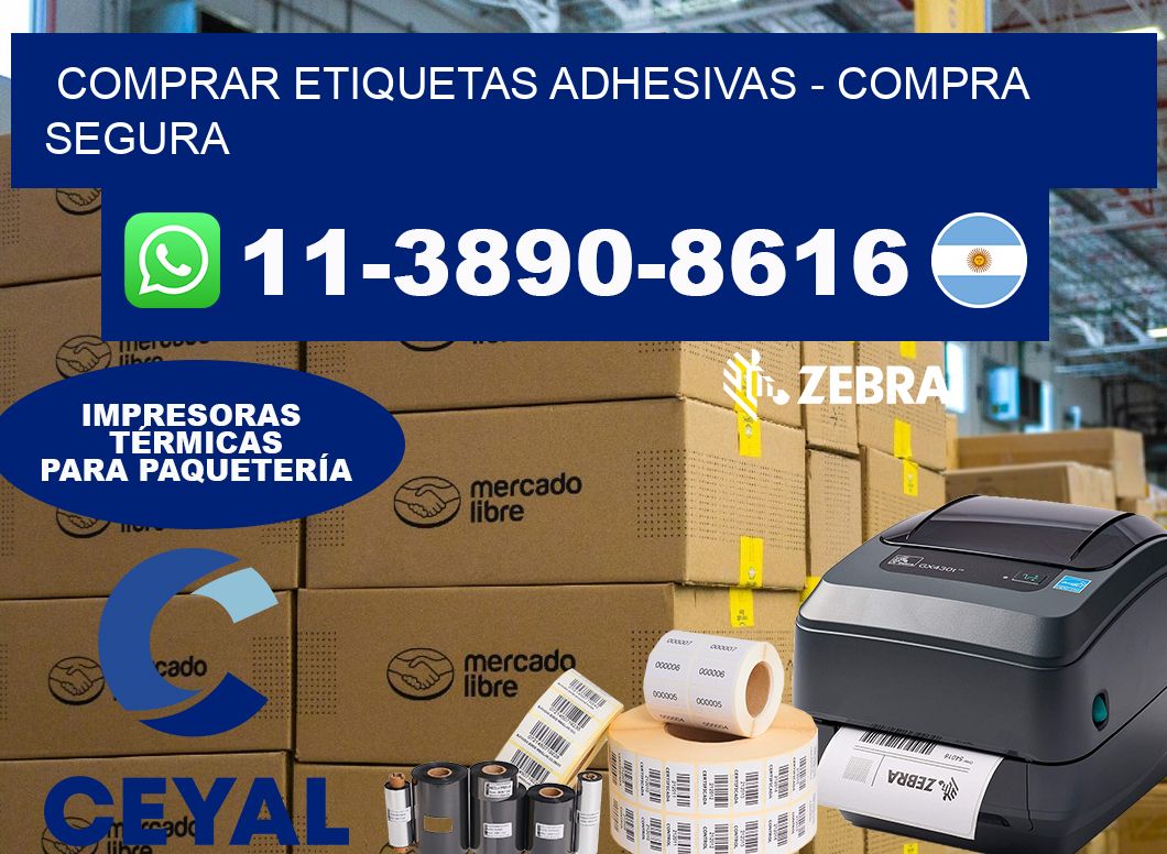 COMPRAR ETIQUETAS ADHESIVAS – Compra segura