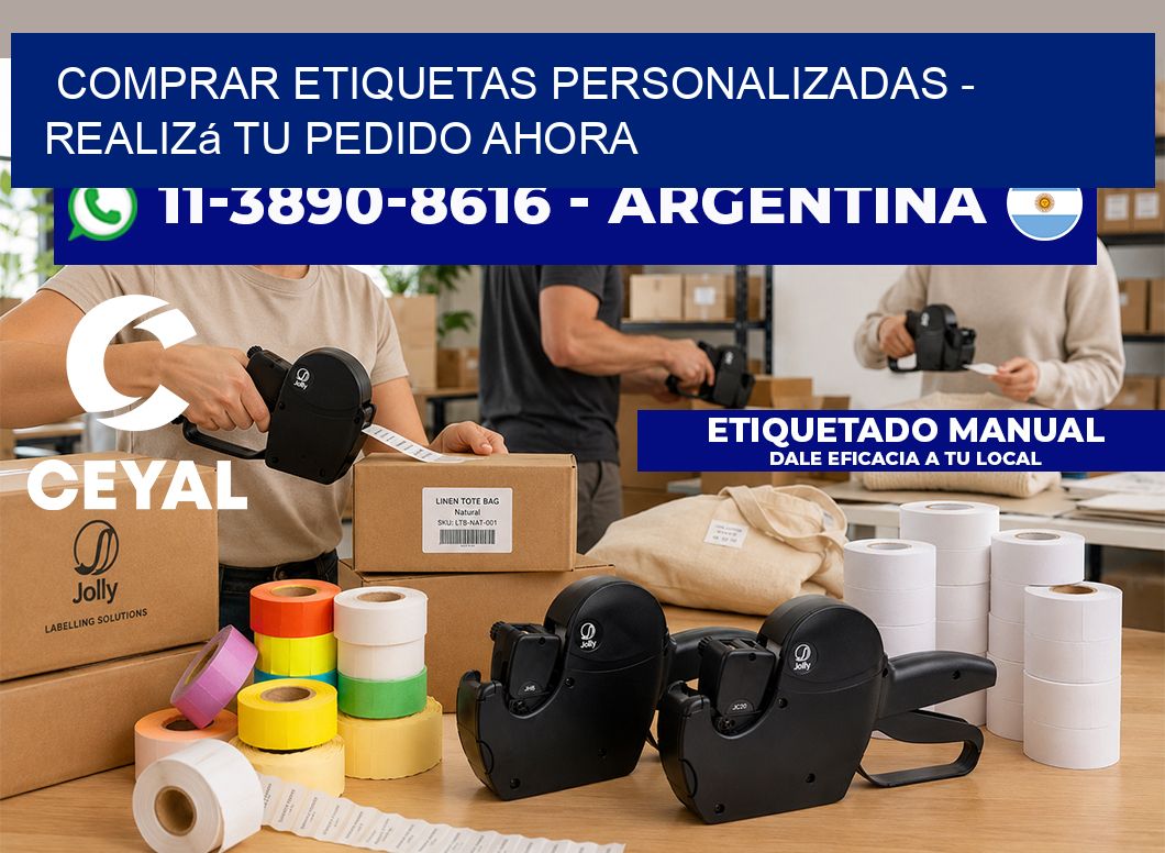 COMPRAR ETIQUETAS PERSONALIZADAS – Realizá tu pedido ahora